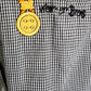 90s Warner Bros Shirt Button Down Checked Print Bugs Bunny Donald Duck