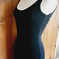 90s Isaac Mizrahi Dress Bodycon Long Black Sleeveless M