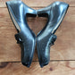 40s Black Pumps with Bows by Foot Saver 6 Narrow Deadstock
