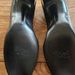 40s Black Pumps with Bows by Foot Saver 6 Narrow Deadstock