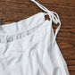 Antique Bloomers Underwear Pantaloons in White Cotton / L