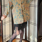 Tapestry Weave Jacket Gloria Walsh Gold Green Leafy Pattern