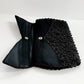 50s Black Beaded Clutch Bag La Regale