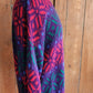 80s Benetton Sweater Colorful Wool Snowflake Pattern