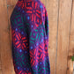 80s Benetton Sweater Colorful Wool Snowflake Pattern