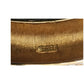 Vintage 70s Jomaz Bracelet Joseph Mazer Sculptural Brutalist Two Tone Gilt Clamper Bangle
