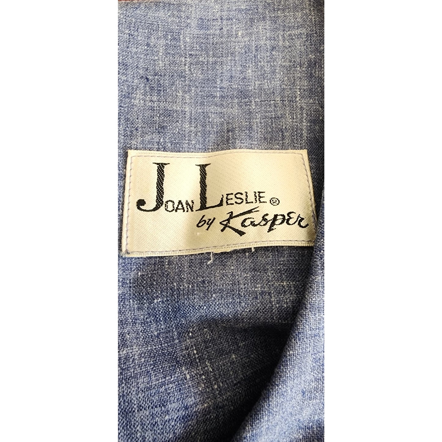 Vintage 70s Embroidered Boho Dress Peasant Style w/Belt Sash Joan Leslie Kasper