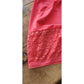 Vintage 50s Slip Dress Coral Orange Nylon &  Lace  Ssamprufe