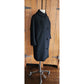 Vintage 60s Black Coat Large Buttons Lenari Designs