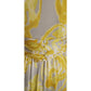 Vintage Y2K Emilio Pucci  Dress Short Sleeved Silkprint  Yellow Gray NWT