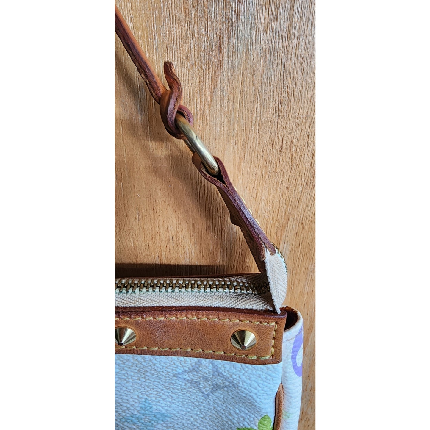 Vintage Louis Vuitton Monogram Multicolor Pochette Accessoires M92649 Murakami