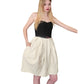 Designer Jason Wu Dress Resort 2012 Strapless Midi Bubble Skirt Ivory & Black NWT