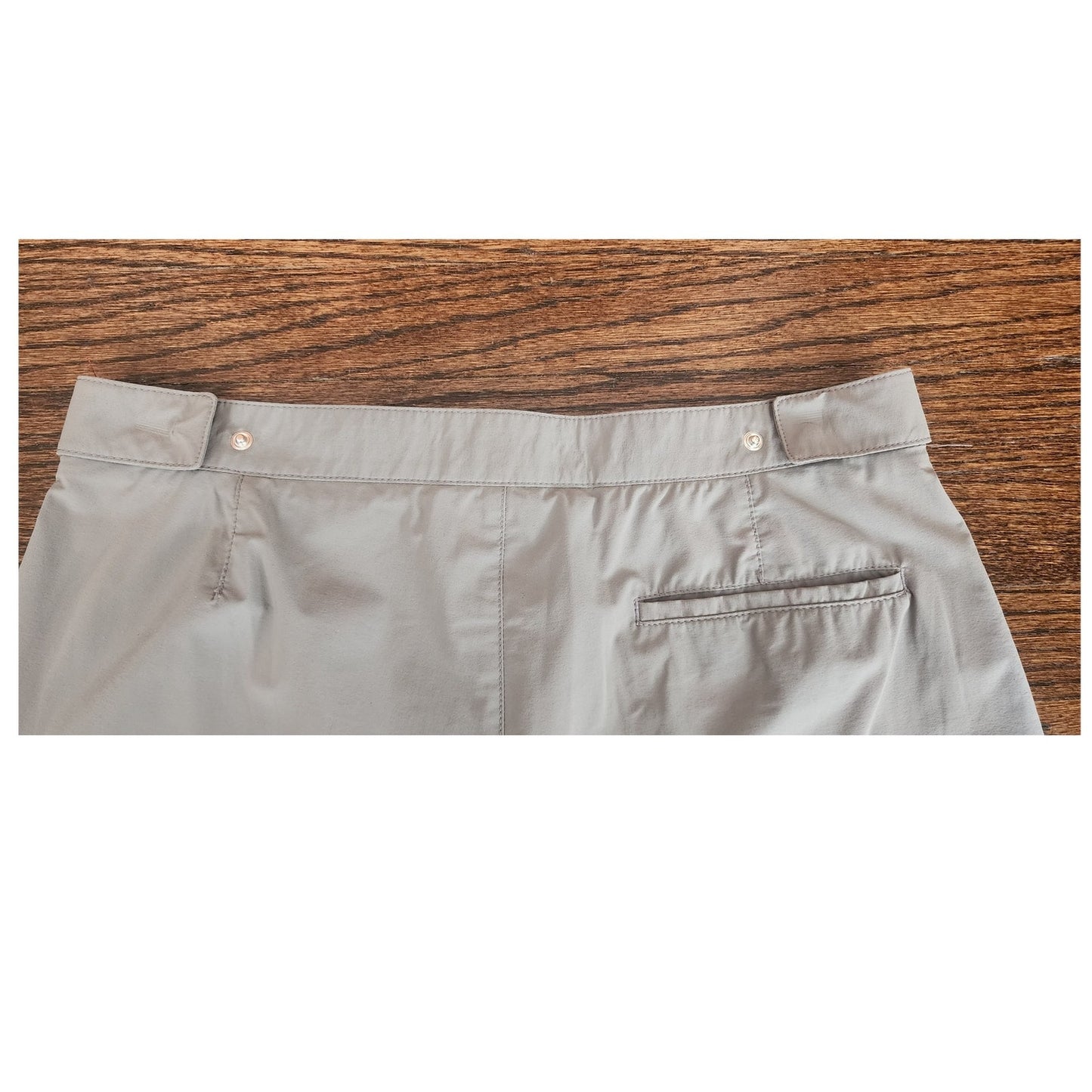 Vintage Prada Sport 2000s Linea Rossa Mens Shorts Grey Red Logo Tab Archival Adjustable