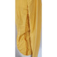 Vintage Yellow Shirt Button Down by Philosophy Alberta Ferretti w/ Crochet Trim Small