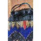 Antique Beaded Bag Vintage Art Deco Purse Drawstring 1920s Reticule