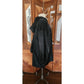 Vintage 1980s Linda Lundstrom La Parka Guardian Eagle Coat Art to Wear Hooded Faux Fur + Liner