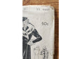 Vintage 30s Sewing Pattern of Fitted Coat w/Collar Butterick 7097 Size 33 Bust