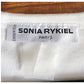 Vintage 1990s Sonia Rykiel Velour Top White Gold Tank Shell Embroidered  CROISIERE Cruise