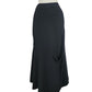 Vintage 1990s Black Skirt Avant Garde Pockets by Lilith France