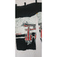 Vintage Japanese Noren Shop Sign Hiroshima Resist Dyed Cotton Print
