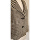 Vintage Y2K Cropped Blazer Houndstooth Wool Jacket Brooks Brothers