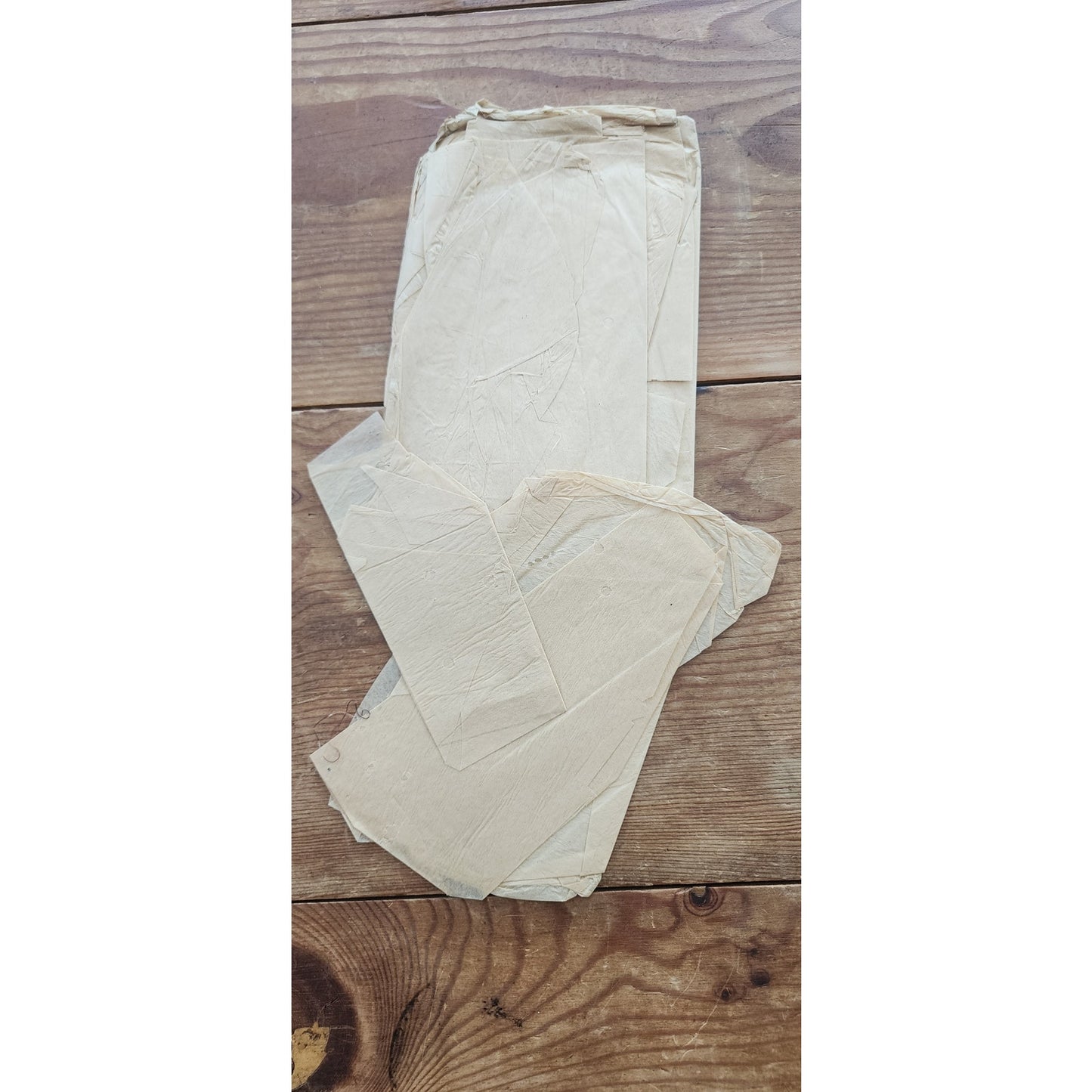 Vintage 30s Dress Sewing Pattern:  Butterick 4651 Bust 38 Frock Detachable Collar