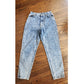 Vintage 80s Lee Riders Jeans Acid Wash Blue