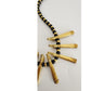 Vintage Egyptian Revival Necklace Cleopatra Crocodile Choker