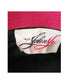 Vintage 60s Bucket Hat Red Pink Satin Cloche 20s Style Mr John Jr