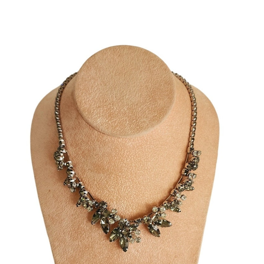 Vintage 50s WEISS Rhinestone Necklace Choker