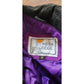 Vintage 80s Suede Bomber Jacket Multicolored Patchwork Applique Mesa Ridge M
