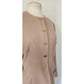Vintage 90s Sonia Rykiel Skirt Suit Beige Wool / M