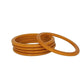 Vintage Bakelite Bracelets Butterscotch Spacer Bangles Set of 5