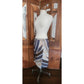 Vintage 2000s PRADA Sport Wrap Skirt Geometric Cotton Print Ugly Chic Linea Rossa M