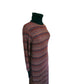 Vintage 1970s Missoni Dress Zigzag Knit Turtleneck Saks Fifth Avenue
