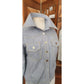 Vintage 70s S Howard Hirsh Jacket Blue Denim Shirt Country Western Cowgirl