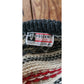 Vintage Nordic Cardign Ski Sweater Voss Knit Snowflake Pattern Norway