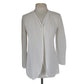 Vintage 1990s GIORGIO ARMANI BLACK LABEL Jacket White Linen Blazer / Medium