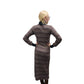 Vintage 1970s Missoni Dress Zigzag Knit Turtleneck Saks Fifth Avenue