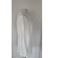 Vintage 90s Blazer White Linen L T Sport / Petite Small