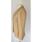 Vintage 70s Beige Blazer Camel Wool Gino Rossi /Petite S