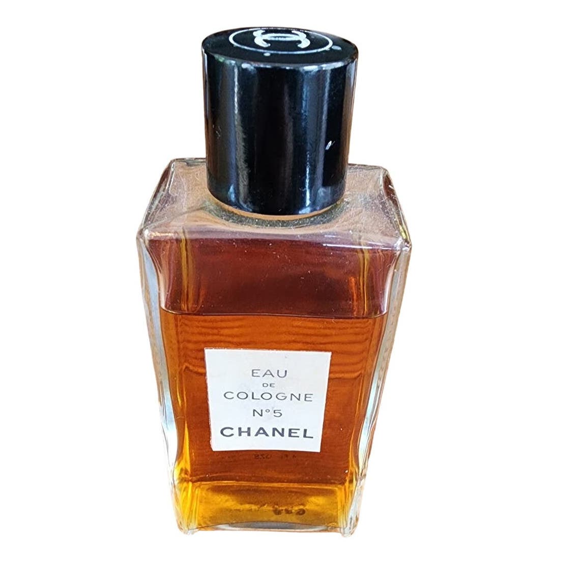 Vintage Chanel No 5 Eau de Cologne 4 fl oz - almost full