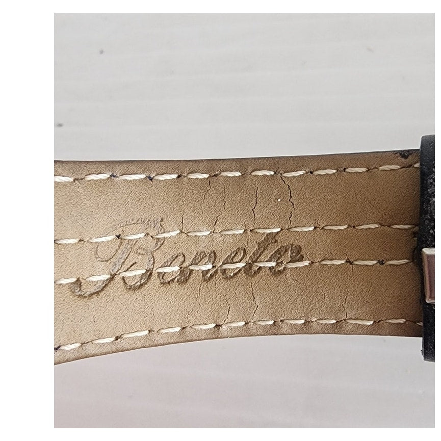 Vintage Mens Jewish Watch Altneu Hebrew Runs Backwards