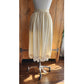 Vintage 70s Oscar de la Renta Cream Silk Skirt Eyelet Lace