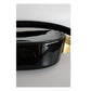Vintage 60s Mod Black Purse Patent Leather Convertible Shoulder Bag