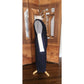 WNDERKAMMER Dress Blue Floral Jacquard Asymmetric Colorblock Sheath Avant Garde