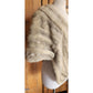 Vintage 50s Silver Mink Fur Wrap Stole by Hoffman-Morton