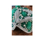 Vintage 1950s Green Beaded Cocktail Hat a la Bes-Ben