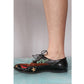 Vintage 90s Lace Up Shoes w/Graphicl Patchwork Music Notes Guitar Hearts Stars Lips Abstrax