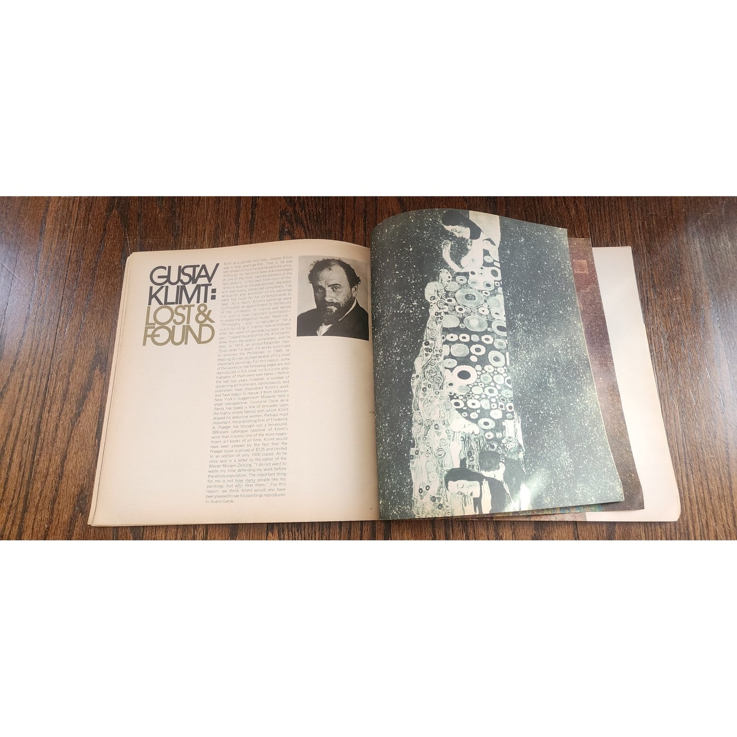 Vintage Avant Garde Magazine 60s 70s Lot of 4: #8, 9, 10, 11 John Lennon Yoko Ono Israel Klimt Fuchs Picasso